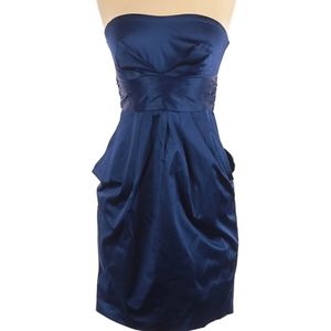 LC Lauren Conrad Satin Cocktail Dress
